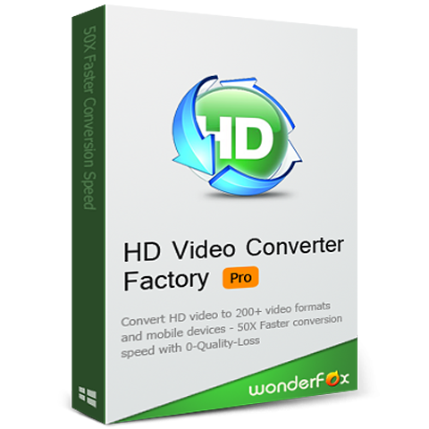 50% OFF WonderFox HD Video Converter Factory Pro