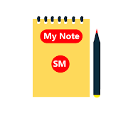 SM Notepaid Black Color