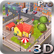Cartoon City 3D live wallpaper