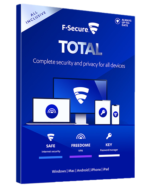 50% OFF F-Secure Total