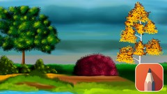Autodesk Sketchbook Beginner Course-Foliage Digital Painting